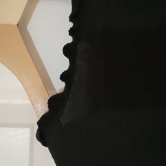 Kate Spade Black Ruffled Collar Sweater Size Small - Picture 4 of 5